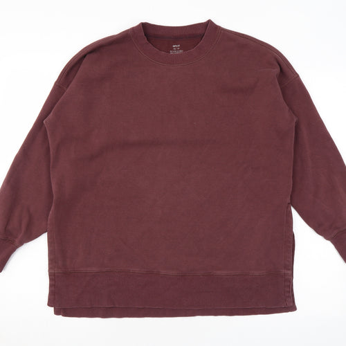 Aerie Mens Purple Polyester Pullover Sweatshirt Size XS