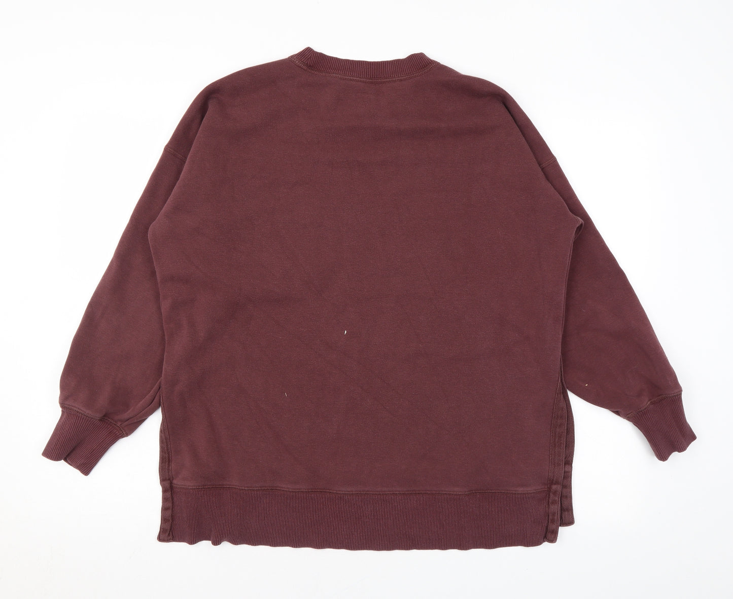 Aerie Mens Purple Polyester Pullover Sweatshirt Size XS