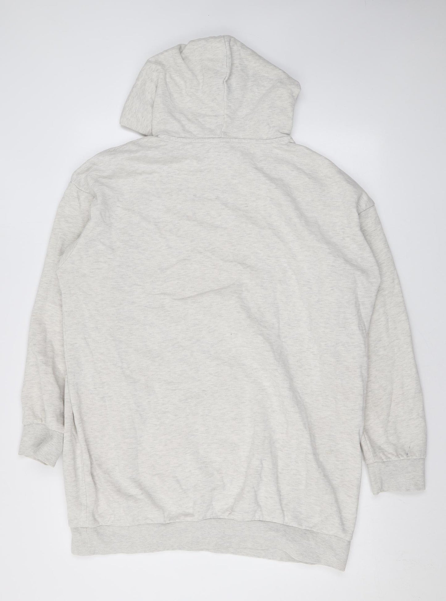 Divided by H&M Mens Beige Cotton Pullover Hoodie Size M