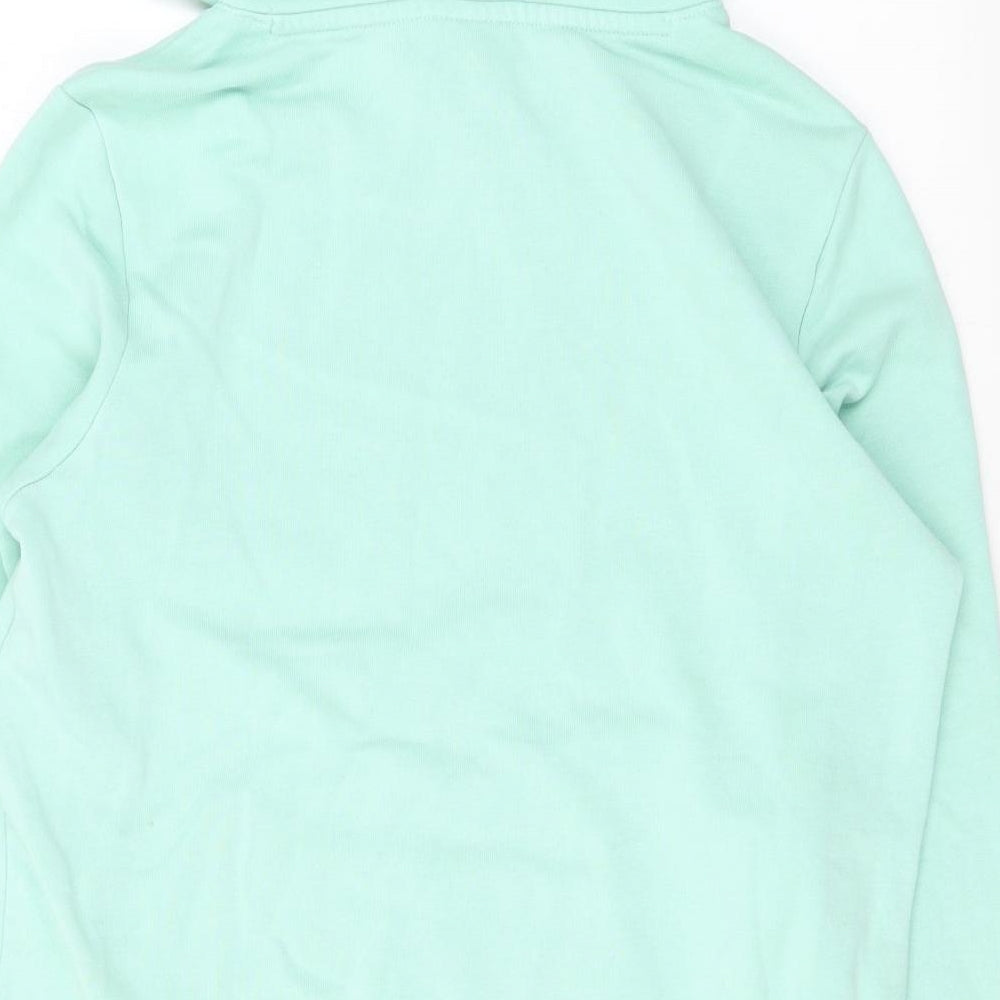 Champion Womens Green Cotton Pullover Hoodie Size S Pullover