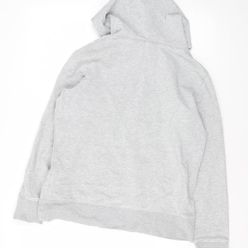 Gap Mens Grey Cotton Pullover Hoodie Size M
