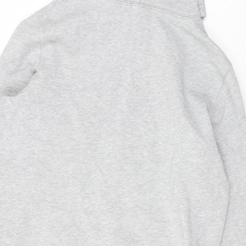 Gap Mens Grey Cotton Pullover Hoodie Size M