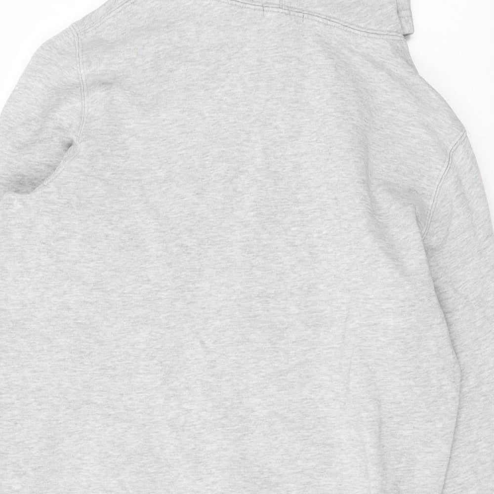 Gap Mens Grey Cotton Pullover Hoodie Size M
