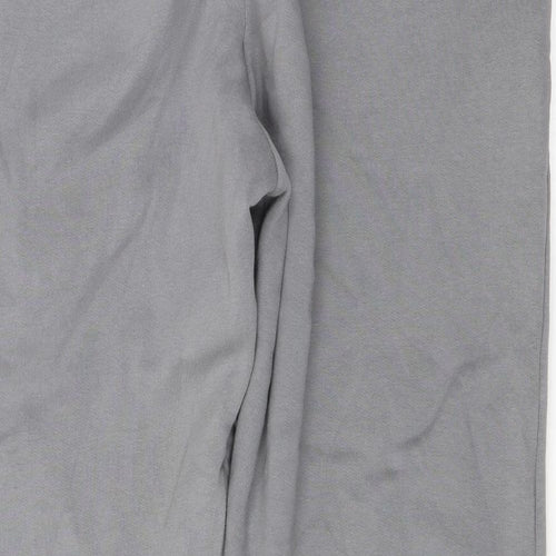 Hoodrich Mens Grey Cotton Jogger Trousers Size XL L26 in Regular Drawstring