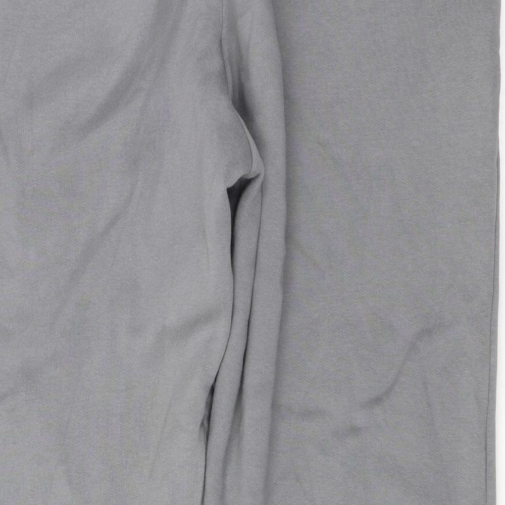 Hoodrich Mens Grey Cotton Jogger Trousers Size XL L26 in Regular Drawstring