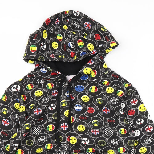 Bubble Boys Multicoloured Geometric Polyester Full Zip Hoodie Size 6 Years Zip