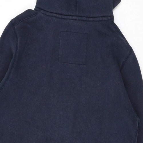 Jack Wills Womens Blue Cotton Pullover Hoodie Size 6 Pullover