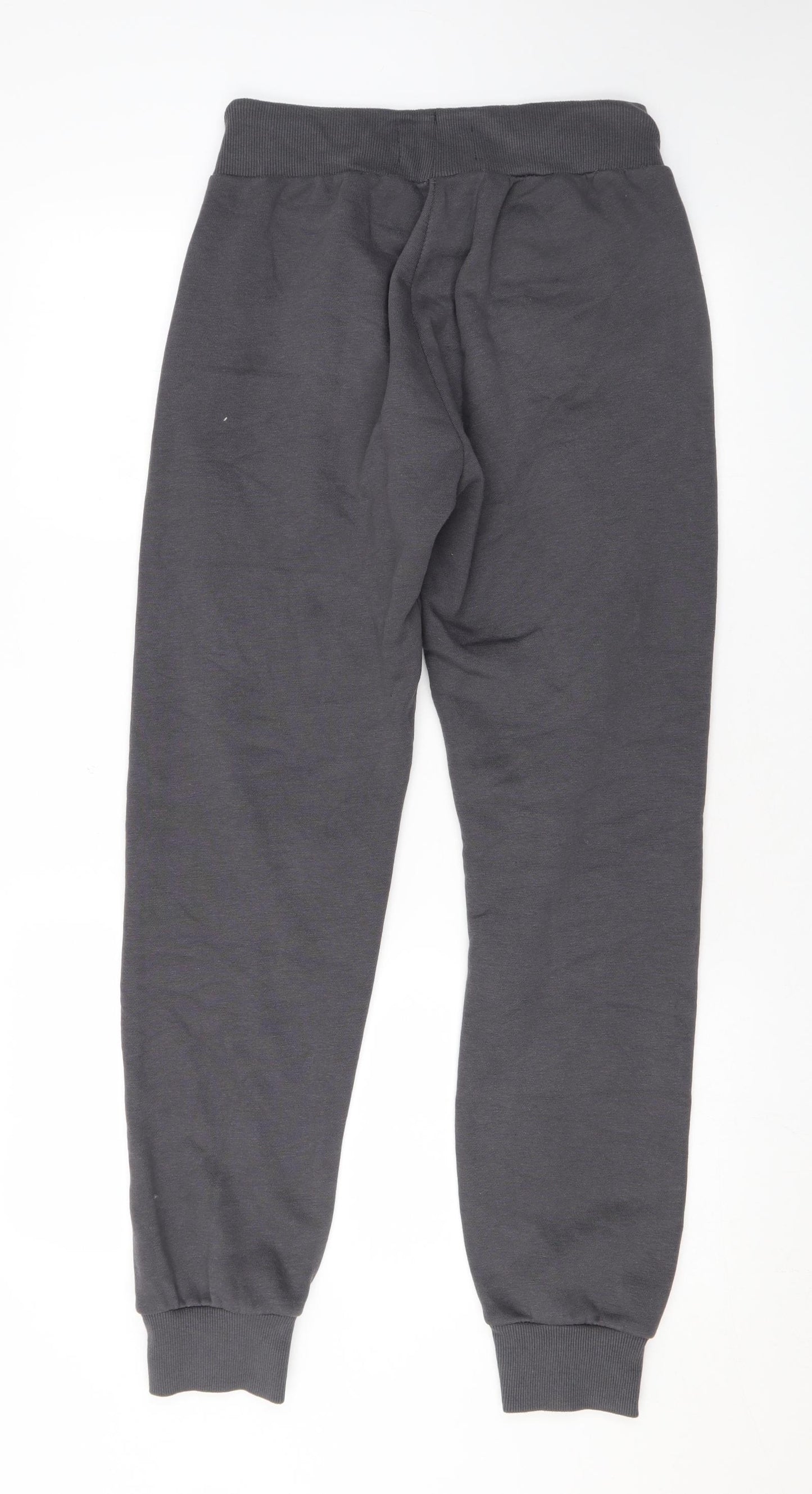 McKenzie Mens Grey Polyester Jogger Trousers Size M L30 in Regular Drawstring