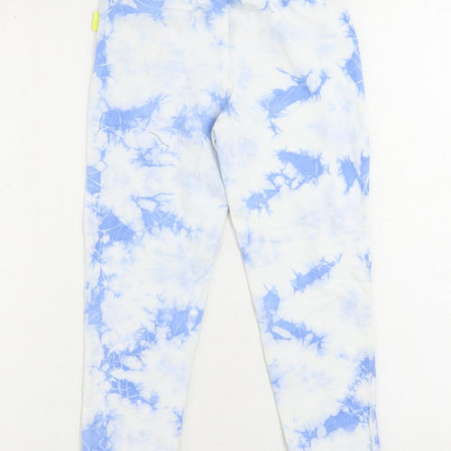 Marks and Spencer Girls Gold Solid Cotton Cami Pyjama Pants Size 6-7 Years Drawstring - Tie Dye