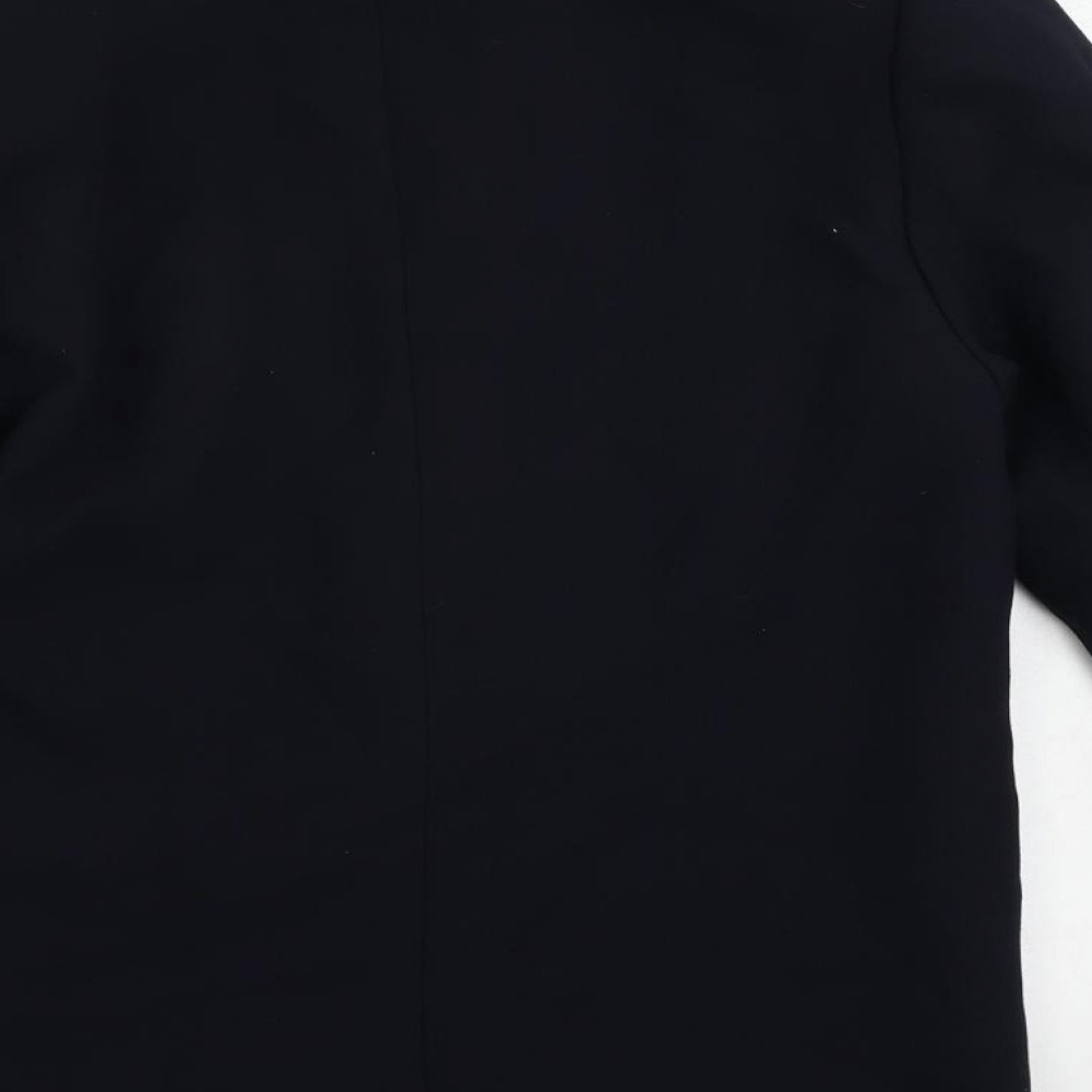 Hamells Womens Blue Jacket Blazer Size 10 Button