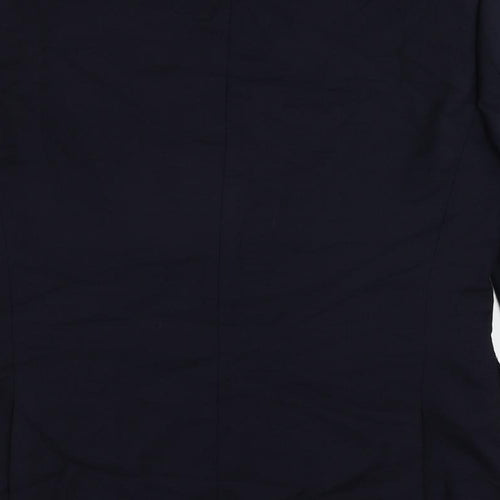 NEXT Mens Blue Wool Jacket Suit Jacket Size 42 Regular