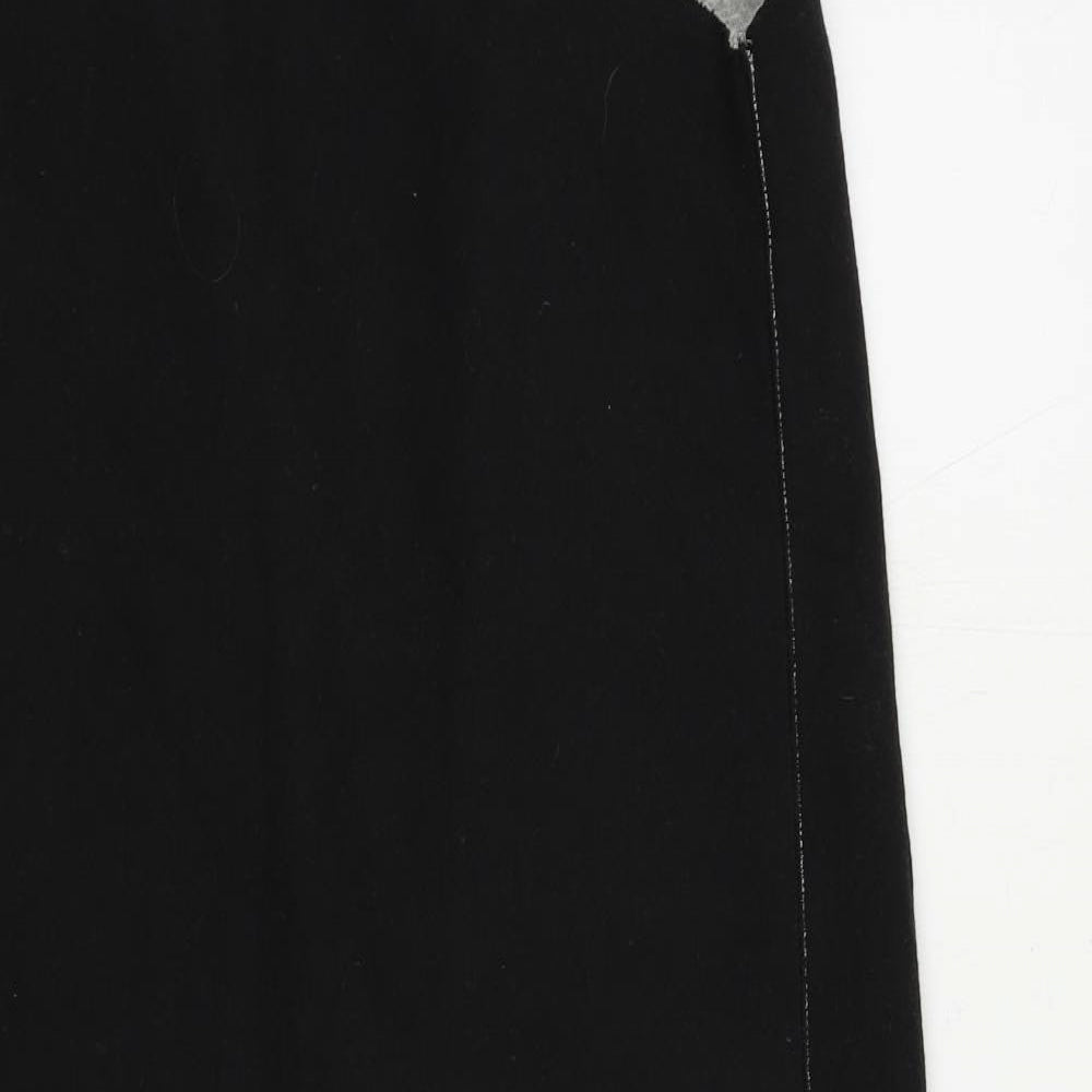 Marks and Spencer Womens Black Jacket Waistcoat Size S - Open