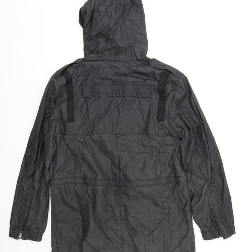 French Connection Womens Black Jacket Coat Size M Zip