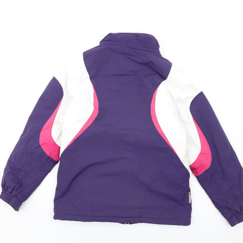Parallel Womens Multicoloured Rain Coat Coat Size 12 Zip
