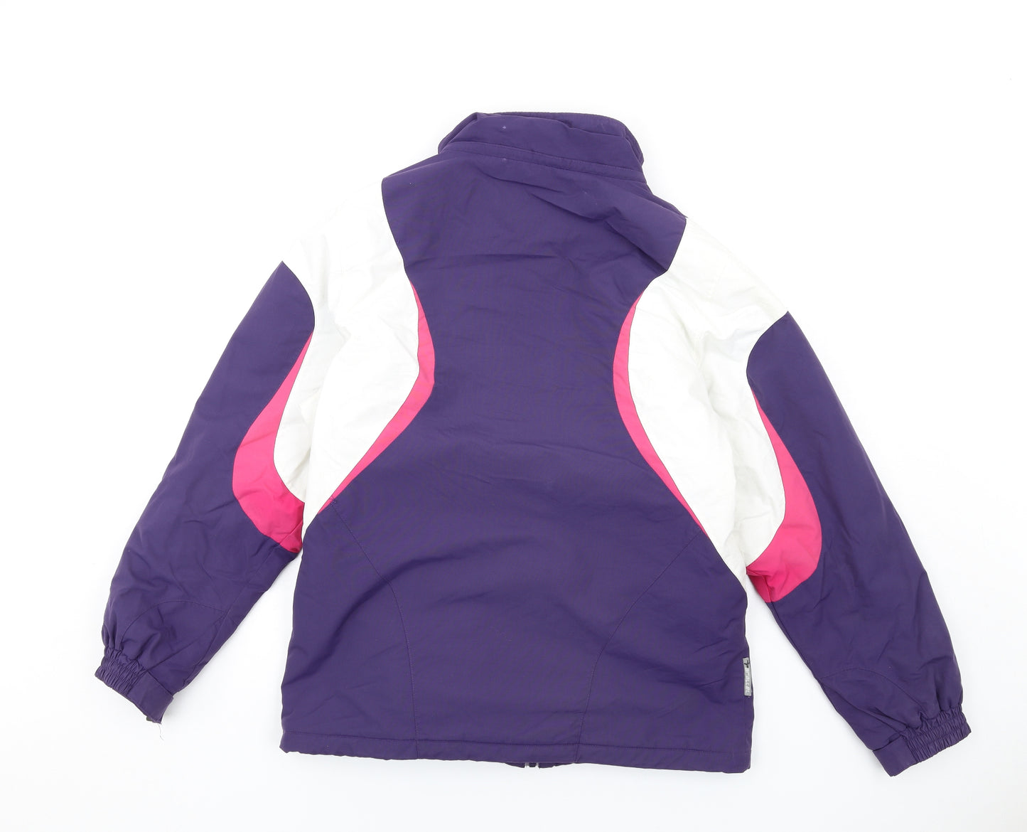 Parallel Womens Multicoloured Rain Coat Coat Size 12 Zip