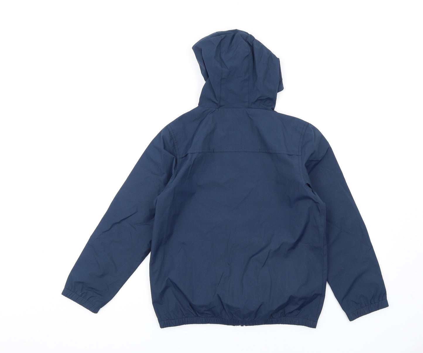 Manchester City FC Boys Blue Rain Coat Coat Size 12-13 Years Zip