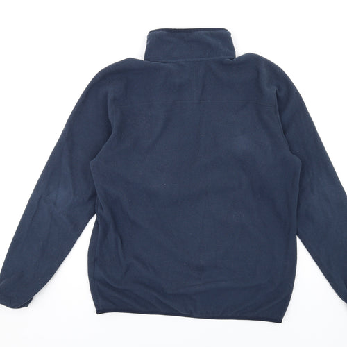 The North Face Mens Blue Polyester Pullover Sweatshirt Size M