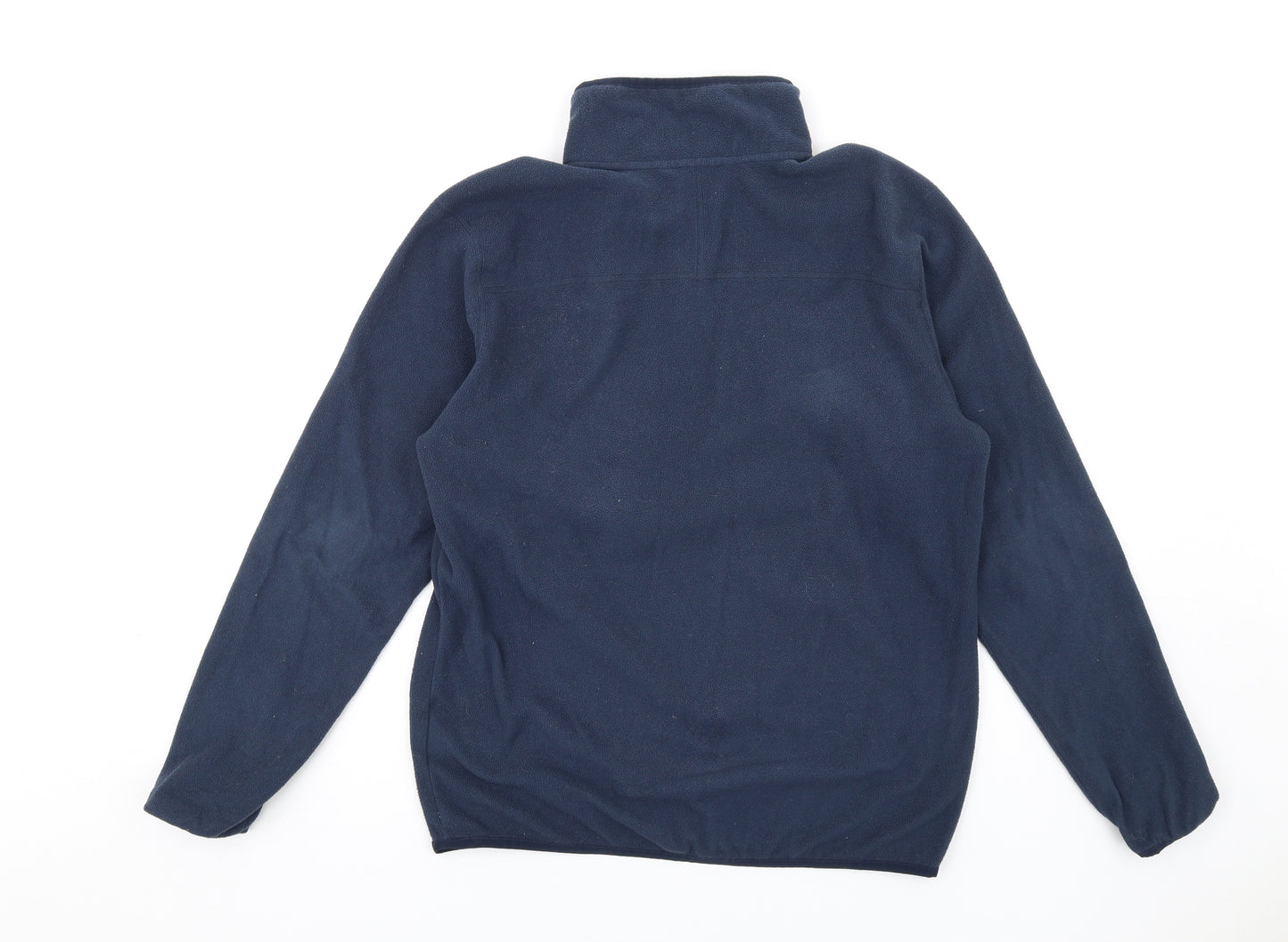 The North Face Mens Blue Polyester Pullover Sweatshirt Size M