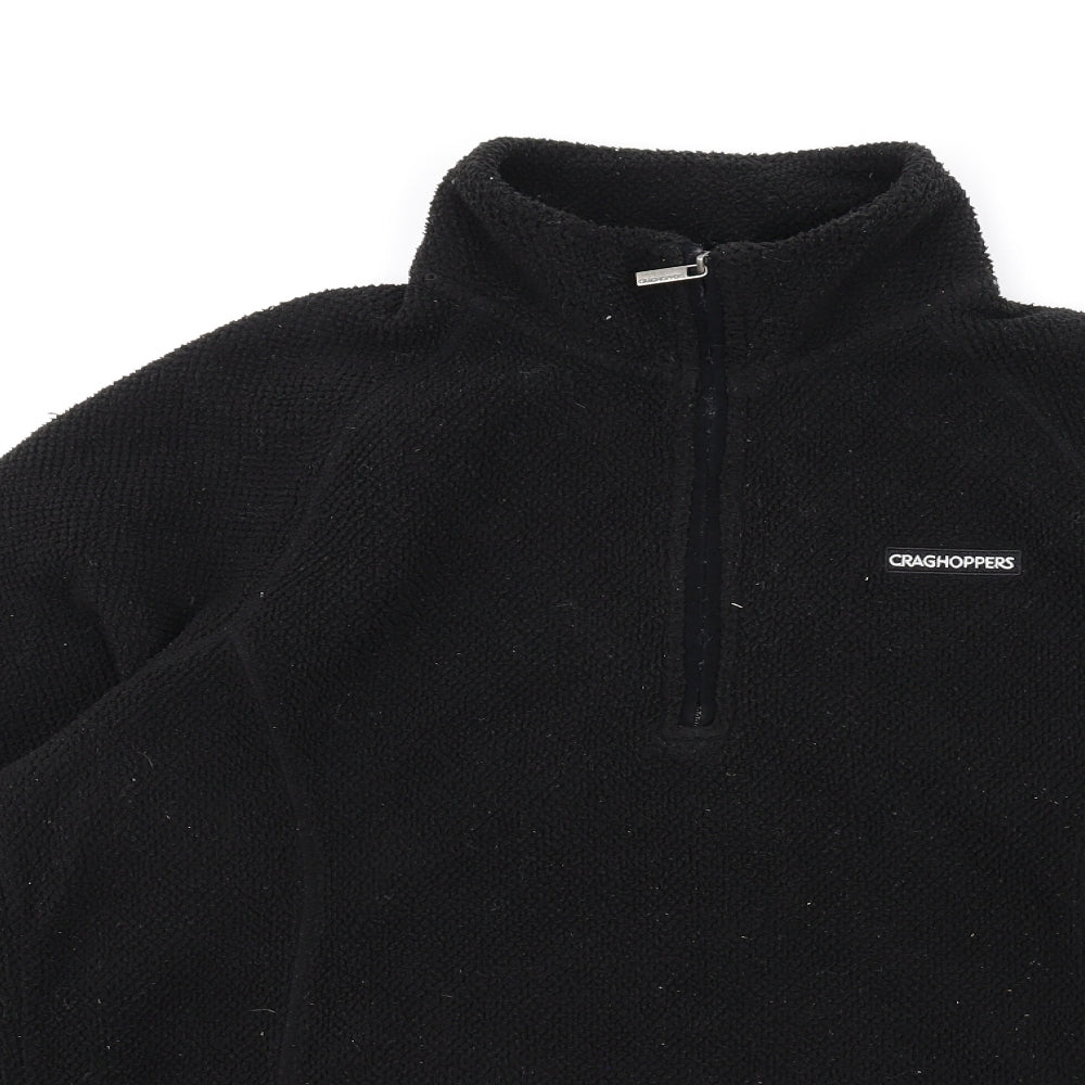 Craghoppers Mens Black Polyester Pullover Sweatshirt Size L