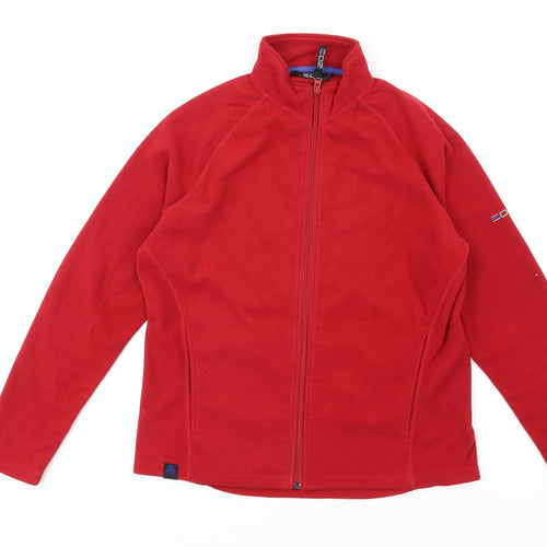 ED2 Womens Red Jacket Size 12 Zip
