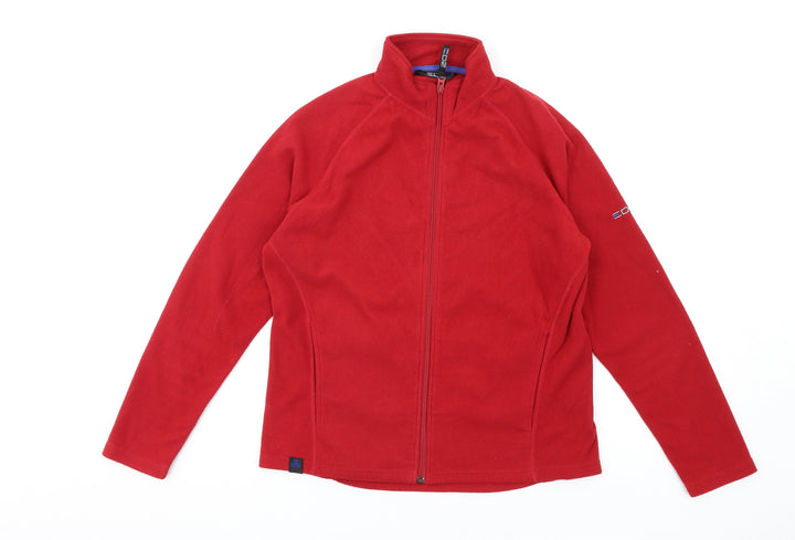 ED2 Womens Red Jacket Size 12 Zip