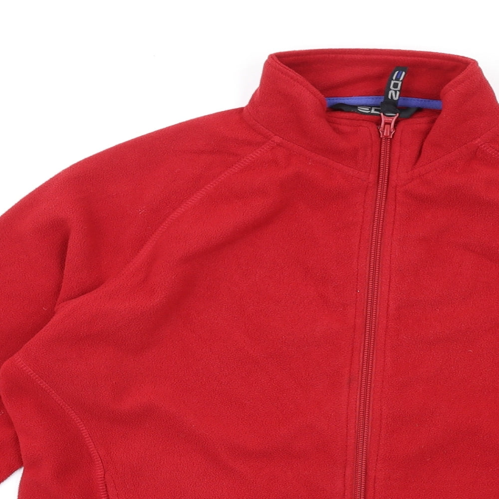 ED2 Womens Red Jacket Size 12 Zip