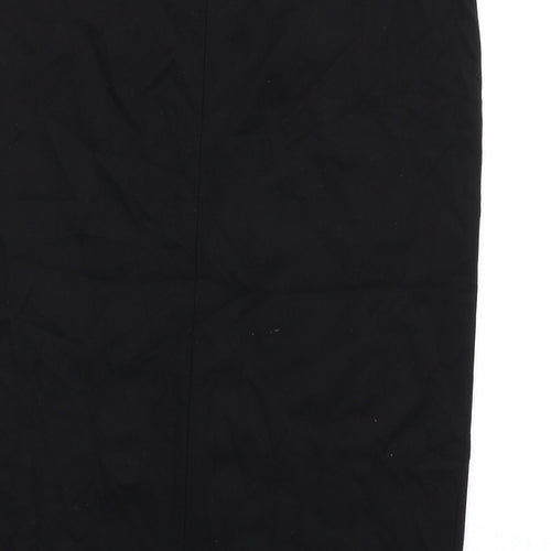 Debenhams Womens Black Viscose Straight & Pencil Skirt Size 16