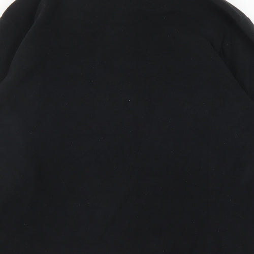 Guinness Mens Black Polyester Henley Sweatshirt Size M - Guinness Strength