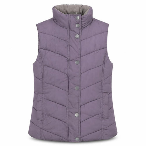 Gap Womens Purple Gilet Waistcoat Size S Zip - Pockets