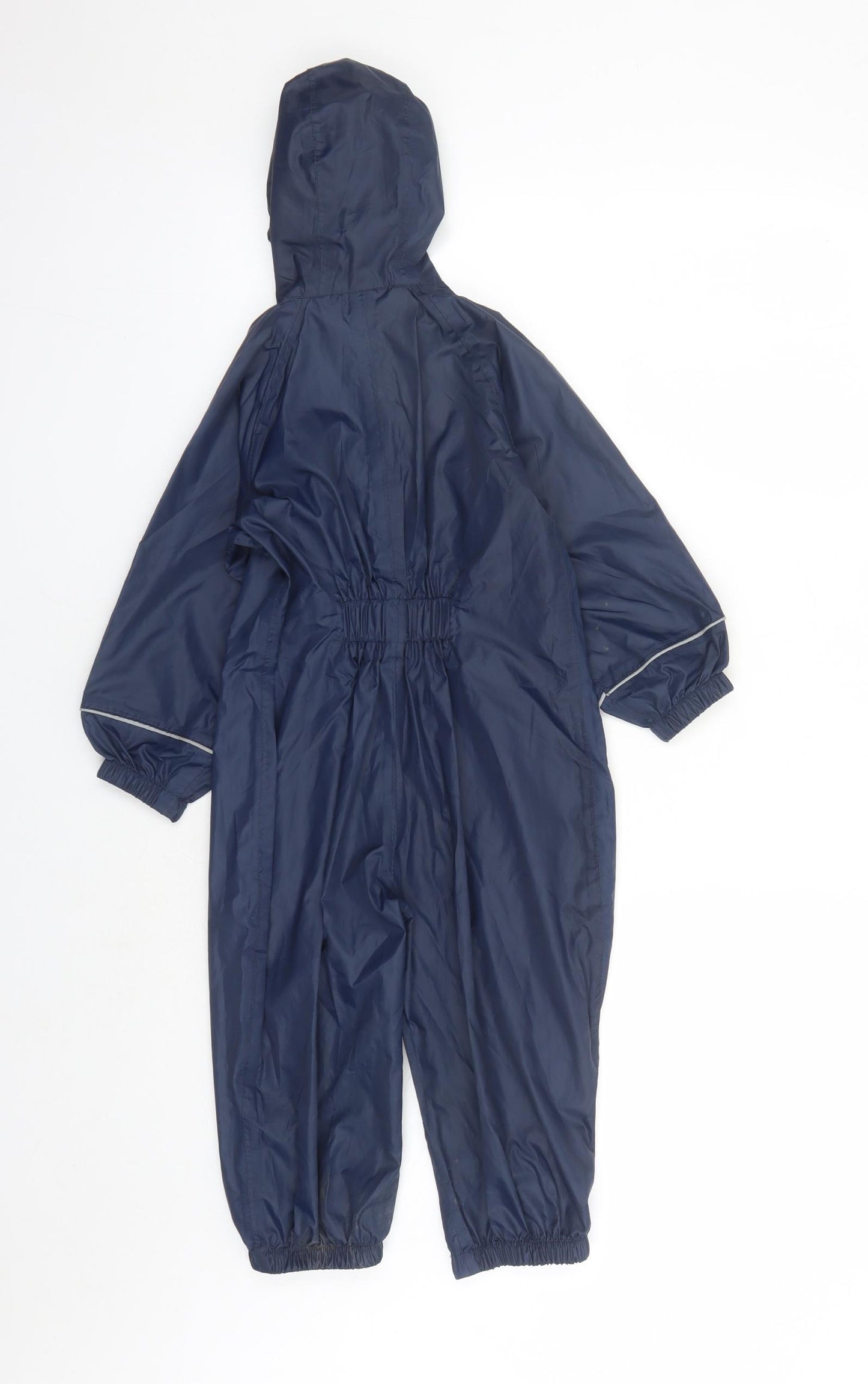 Mountain Warehouse Boys Blue Rain Coat Coat Size 2-3 Years Zip - Puddle Suit
