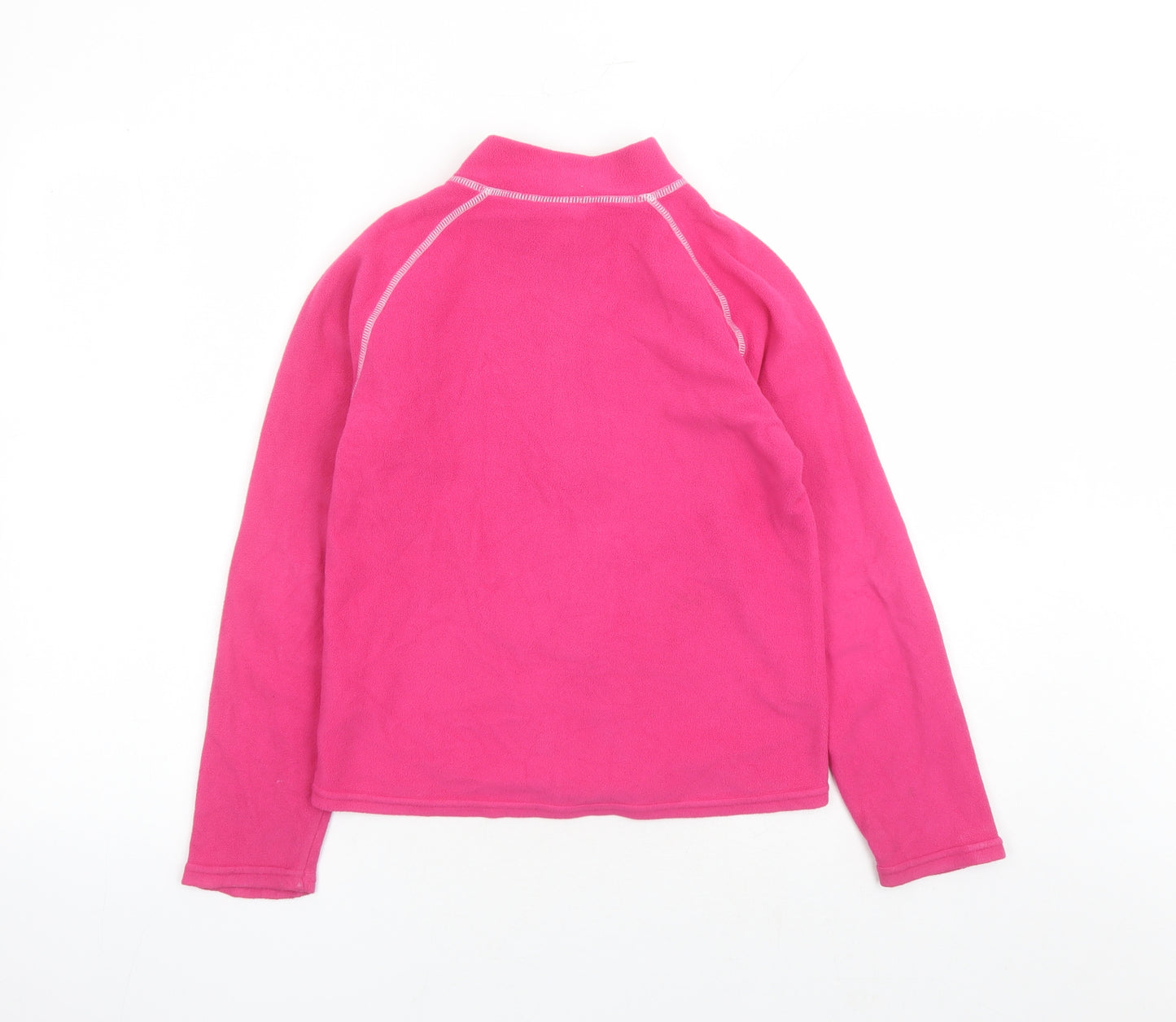 Didriksons Girls Pink Jacket Size 10 Years Zip