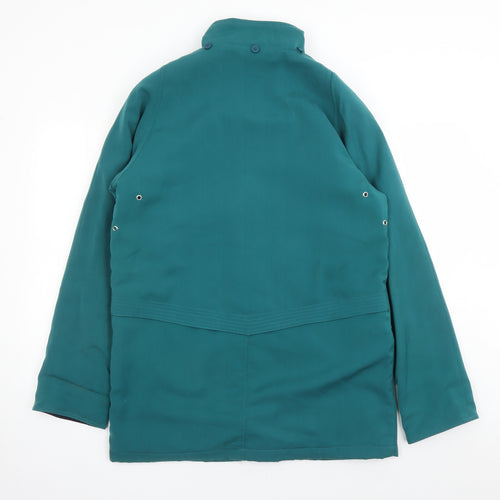 EWM Womens Green Jacket Size 12 Zip