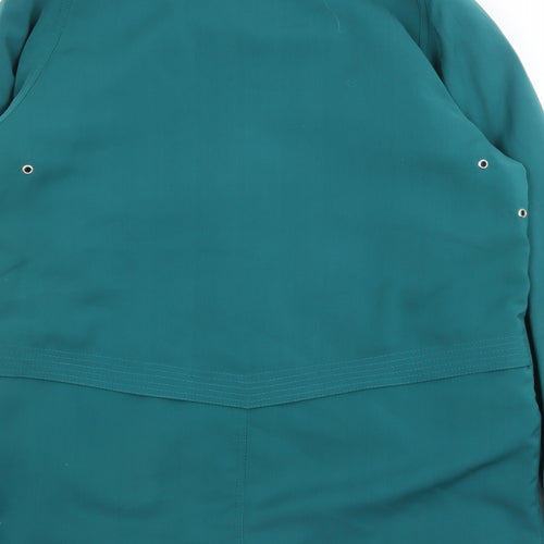EWM Womens Green Jacket Size 12 Zip