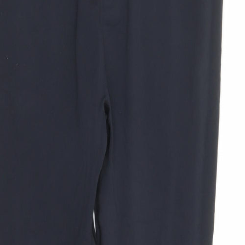 USA Pro Womens Black Nylon Compression Leggings Size 14 L19 in Regular