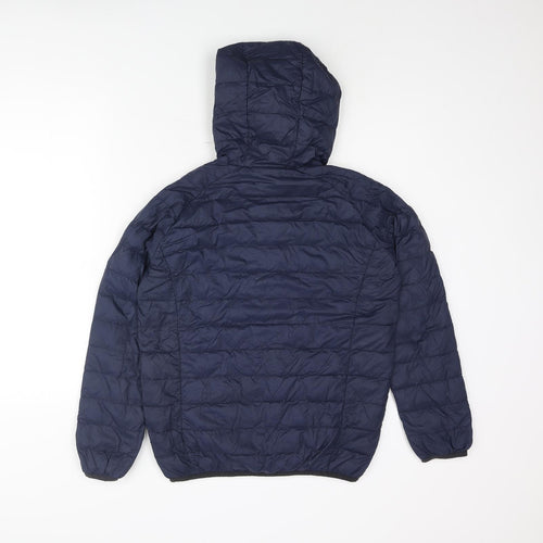 TOG24 Boys Blue Puffer Jacket Coat Size 13 Years Zip