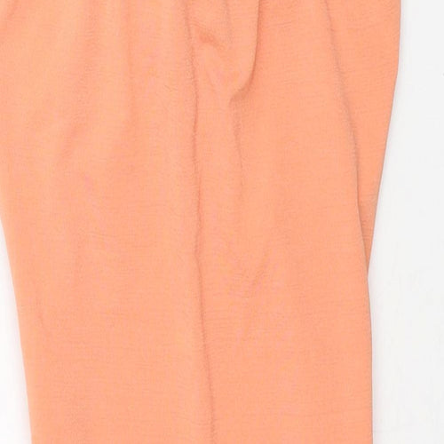 Boohoo Womens Pink Polyester Mini Size 8 Sweetheart Pullover - Rouched Knot Detail
