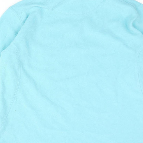 Technicals Womens Blue Polyester Pullover Sweatshirt Size 16 Zip
