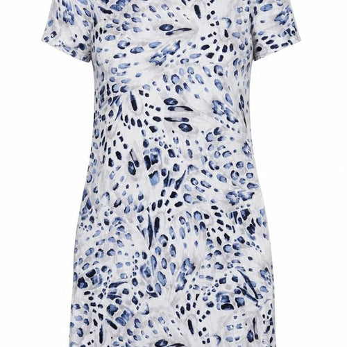 Marks and Spencer Womens Multicoloured Geometric Cotton Top Dress Size XS