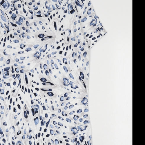 Marks and Spencer Womens Multicoloured Geometric Cotton Top Dress Size XS