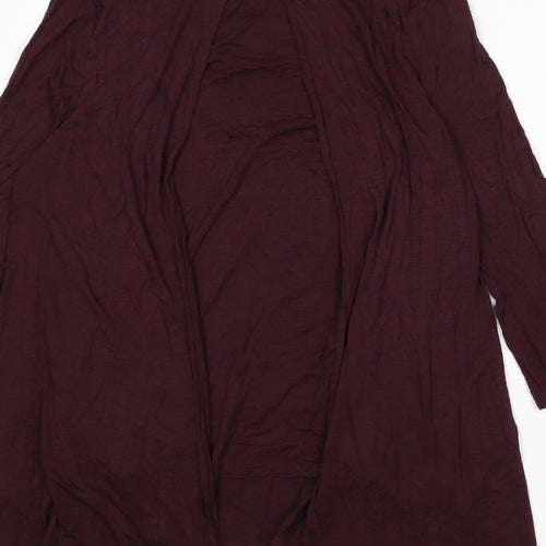 Principles Womens Red Viscose Basic T-Shirt Size 14 Round Neck