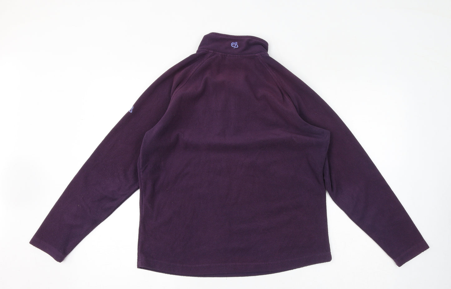 Craghoppers Womens Purple Polyester Pullover Sweatshirt Size 12 Pullover