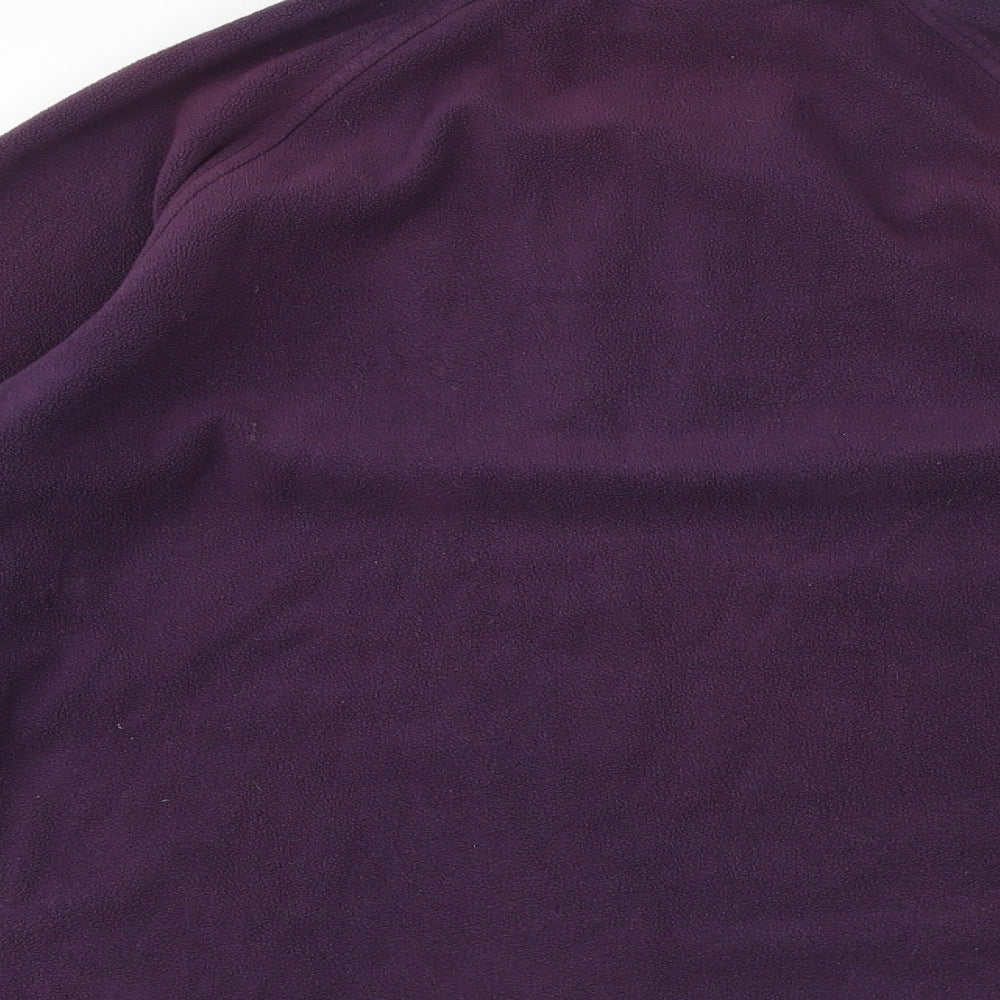 Craghoppers Womens Purple Polyester Pullover Sweatshirt Size 12 Pullover
