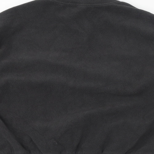 Dazy Womens Grey Polyester Pullover Sweatshirt Size S Pullover