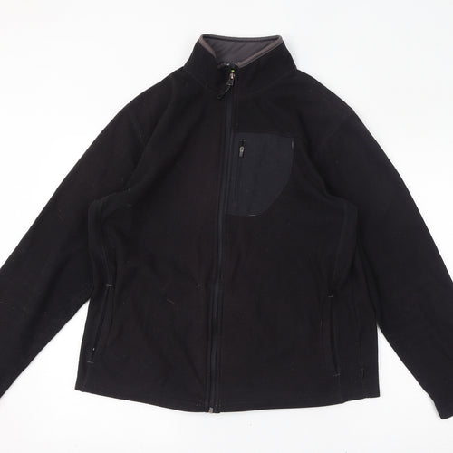Marks and Spencer Womens Black Jacket Size M Zip