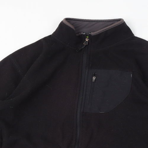 Marks and Spencer Womens Black Jacket Size M Zip