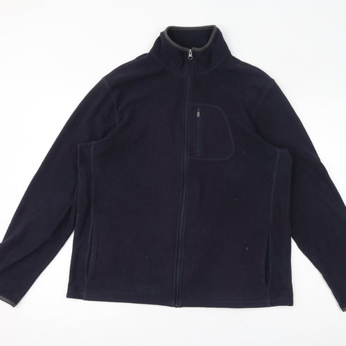 Marks and Spencer Mens Blue Jacket Size M Zip