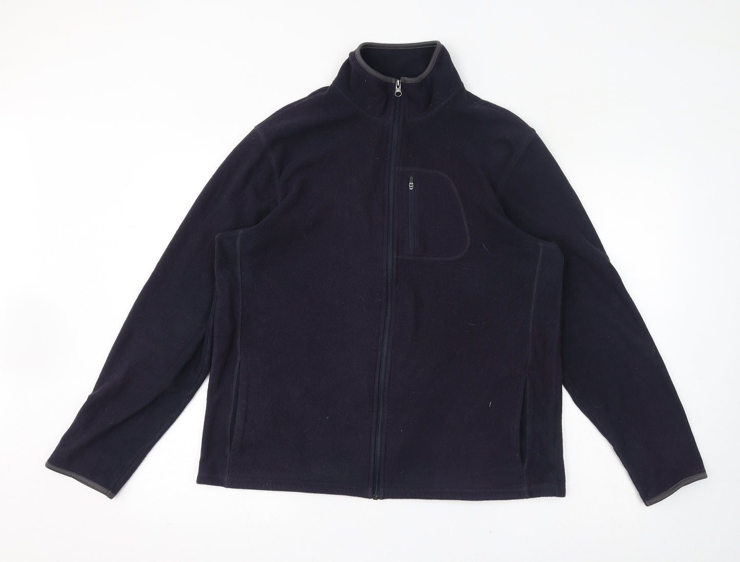 Marks and Spencer Mens Blue Jacket Size M Zip
