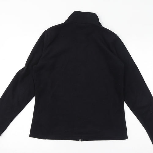 Marks and Spencer Womens Black Jacket Size 14 Zip