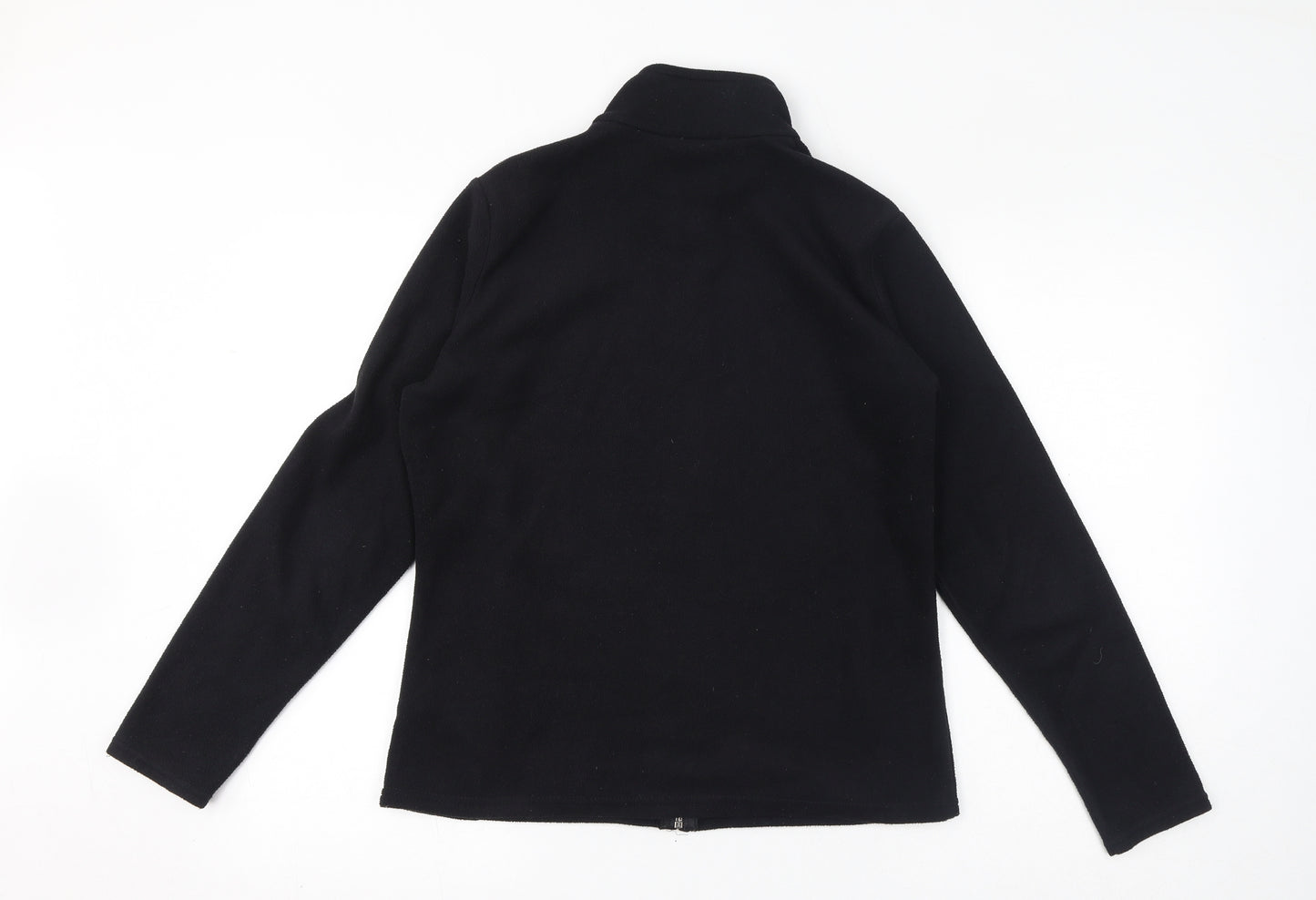 Marks and Spencer Womens Black Jacket Size 14 Zip