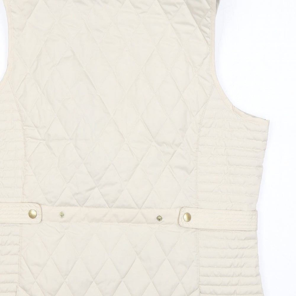 Regatta Womens Beige Gilet Coat Size 18 Zip
